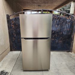 🛑3MONTHS WARRANTY 33X31X66 INSIGNIA FRIDGE 21CUFT SILVER