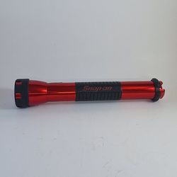 Snap-On Flashlight D Cell Battery. Red