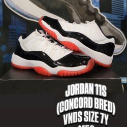 Jordan 11 Low Concord Bred Size 7 VNDS 