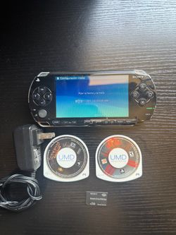 Sony PSP Bundle with 2 Games and Charger
