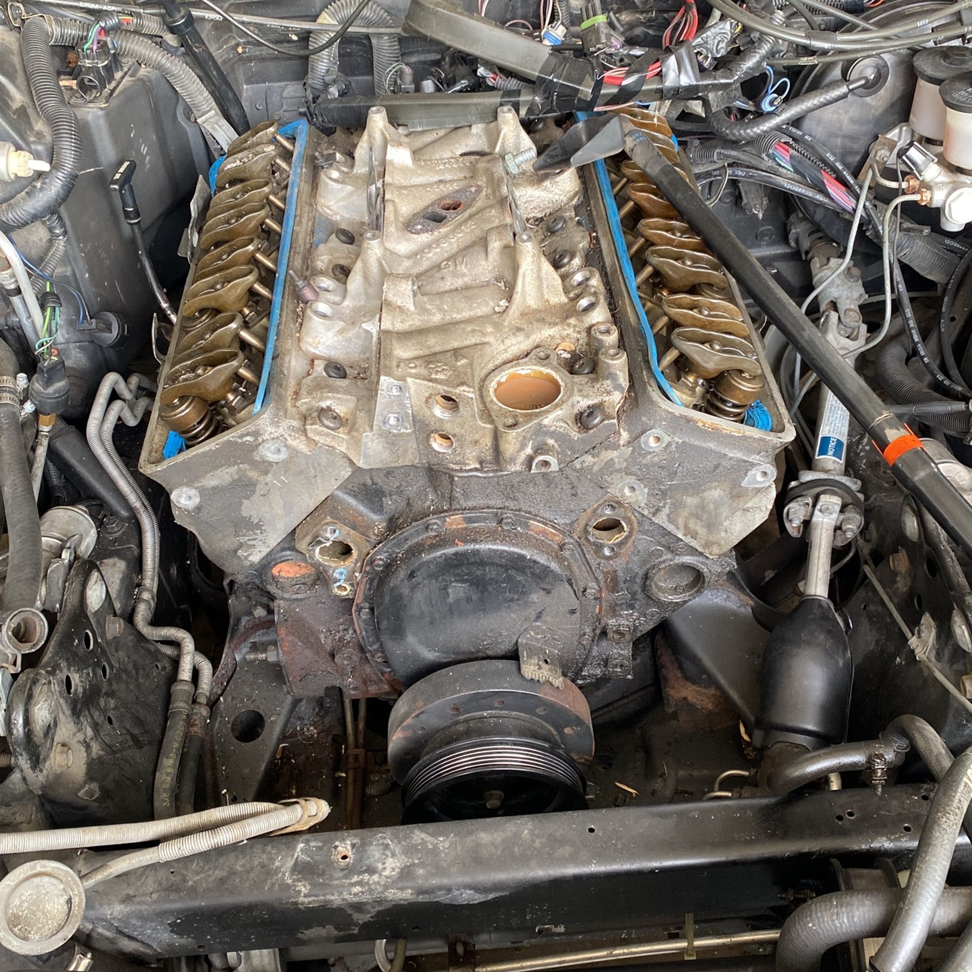 1990 C4 Corvette Intake And Heads