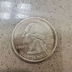 Rare 2000 /1788 Silver Quarter