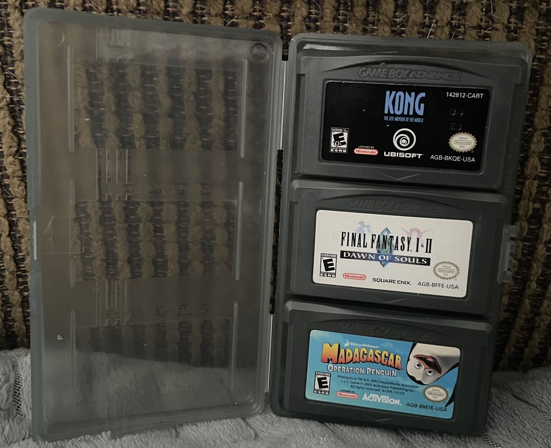 3 games with case $25