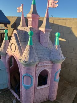 Kids Plastic Princess Castle Playhouse