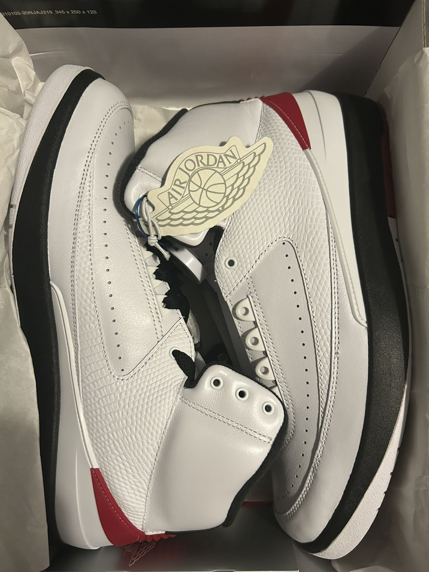 Retro Air Jordan 2 Chicago Size 11