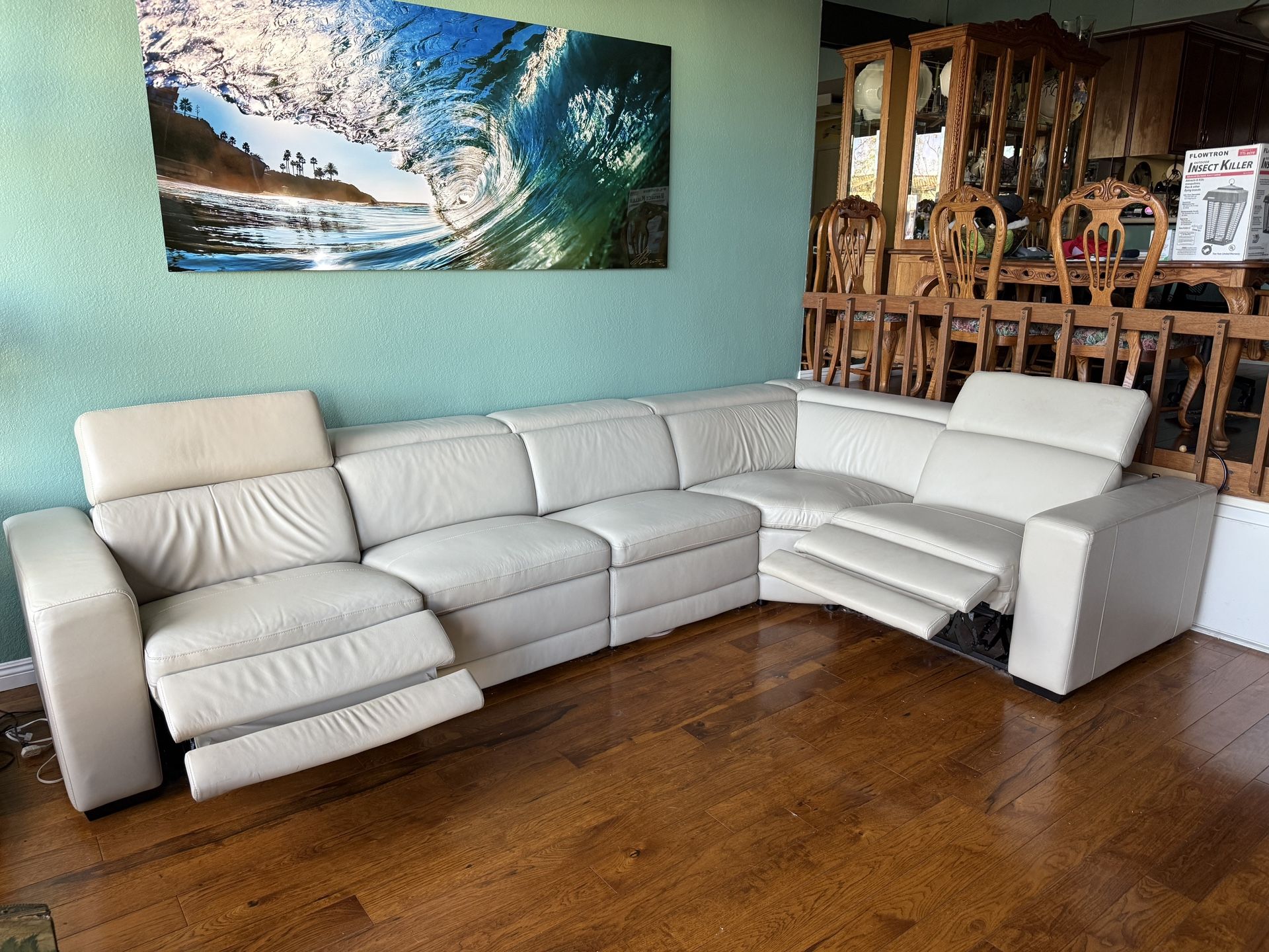 Leather Sectional