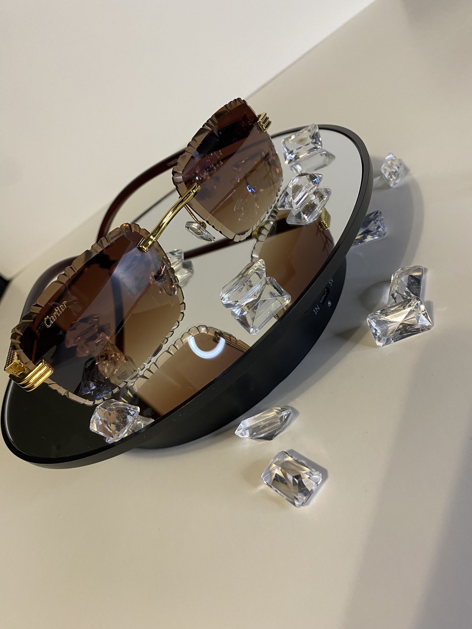 Cartier With Box, Case, Dust Bag & Cloth