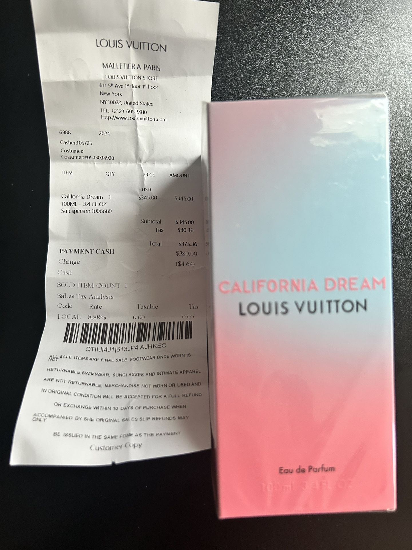 Louis Vuitton California Dream Women's Eau de Parfum - 100ml