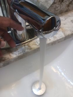 Touchless Chrome Bathroom Faucet