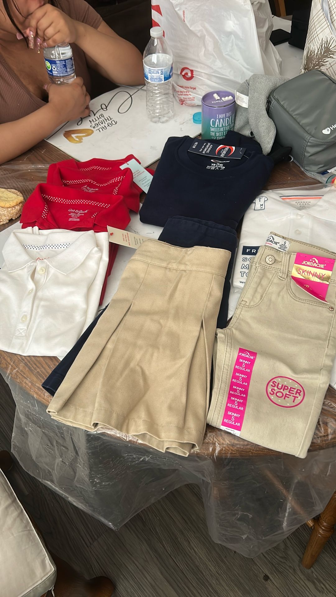 School Uniforms. $4.00 Each 