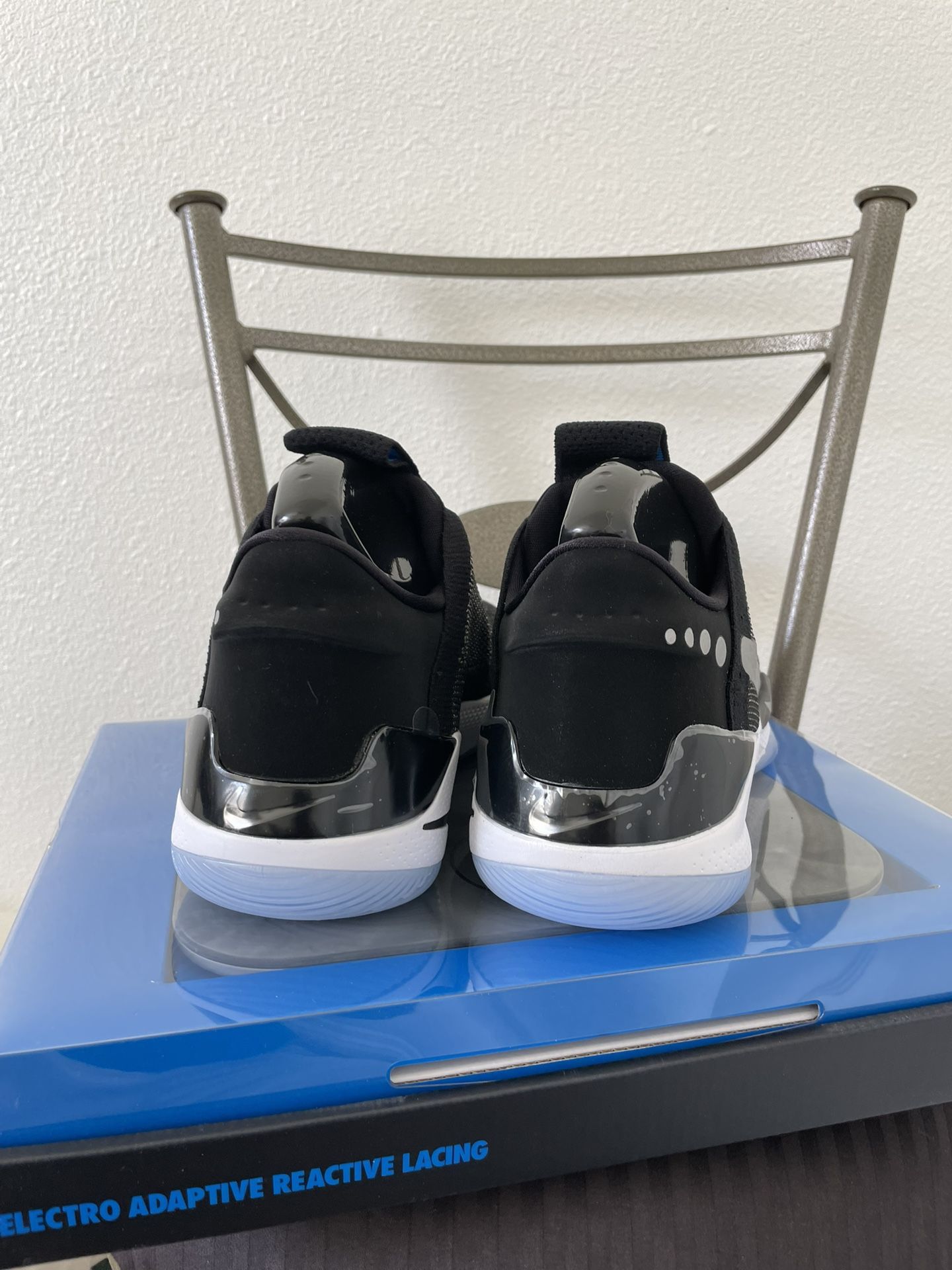 NEW Nike Adapt BB Black Pure Platinum