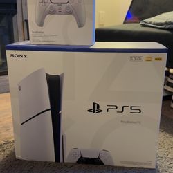 Ps5 slim disk (unopened box) w/extra controller