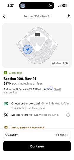 Rufus  Du Sol Ticket June 13