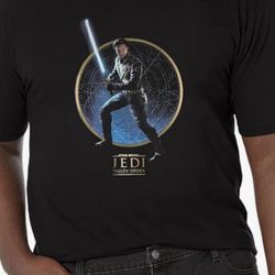 Star Wars Big & Tall Jedi Kal Fallen Order Men's Tee Shirt 2XL