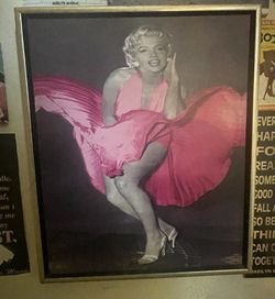 Marilyn Monroe Framed Canvas