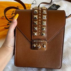 Valentino Studded Leather Crossbody New