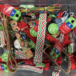 New Holiday Dog Collars 