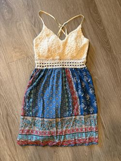 Iris Flowery Dress Size Small