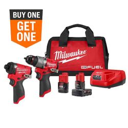 Milwaukee M12 FUEL 2-Tool Combo Kit