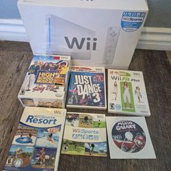 $220 Like new please review the pictures for more details. Just dance 3 and high-school musical are new