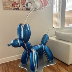 Laura Curiel Sculpture 6 feet tall fiberglass ballon dog
