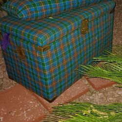 Wicker Treasure Chest