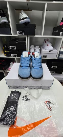 Jordan 4 retro university blue size 5.5 7 men