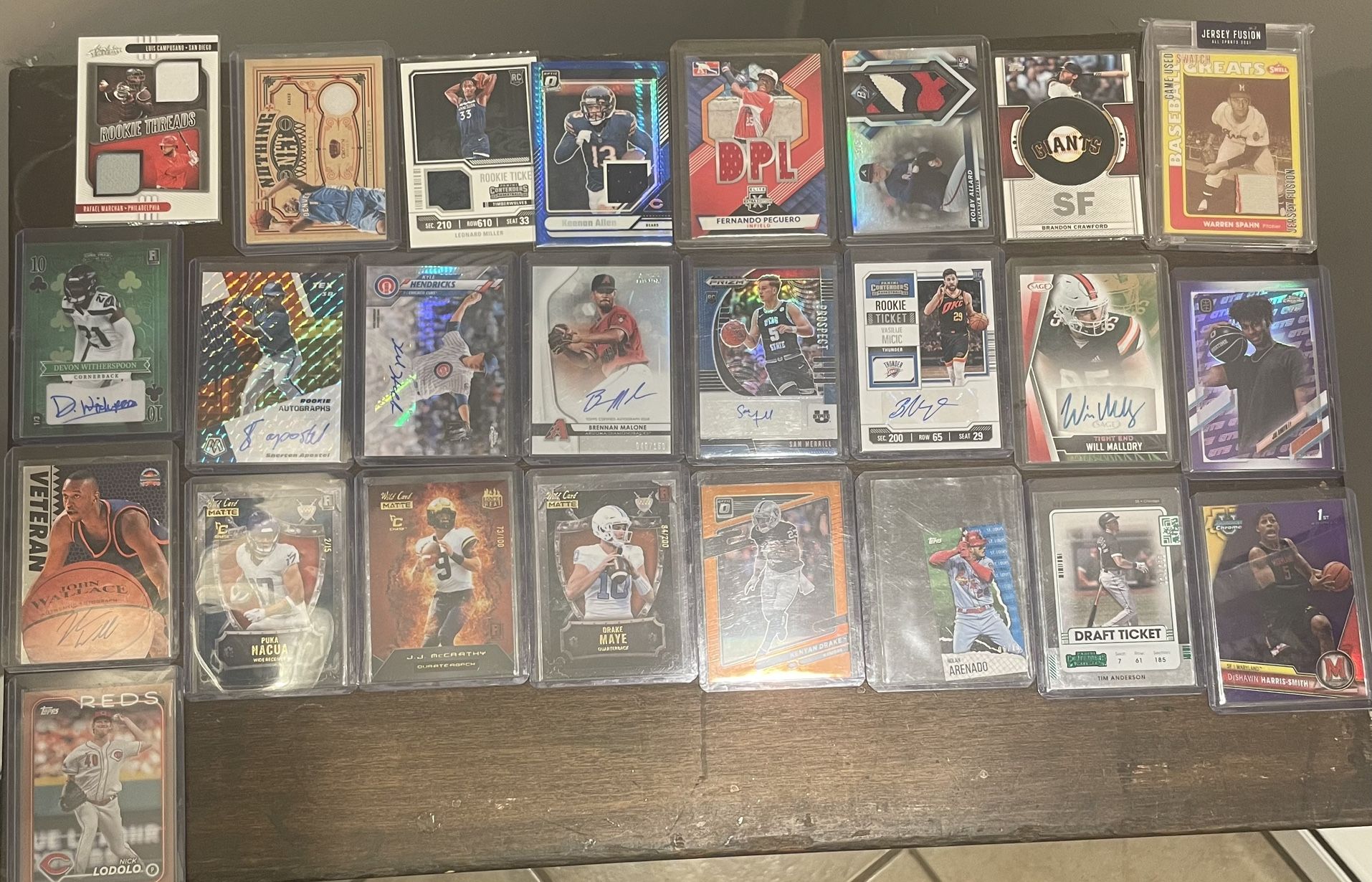 Sports Card Memorabilia, Autographed, And Numbered Card Lot
