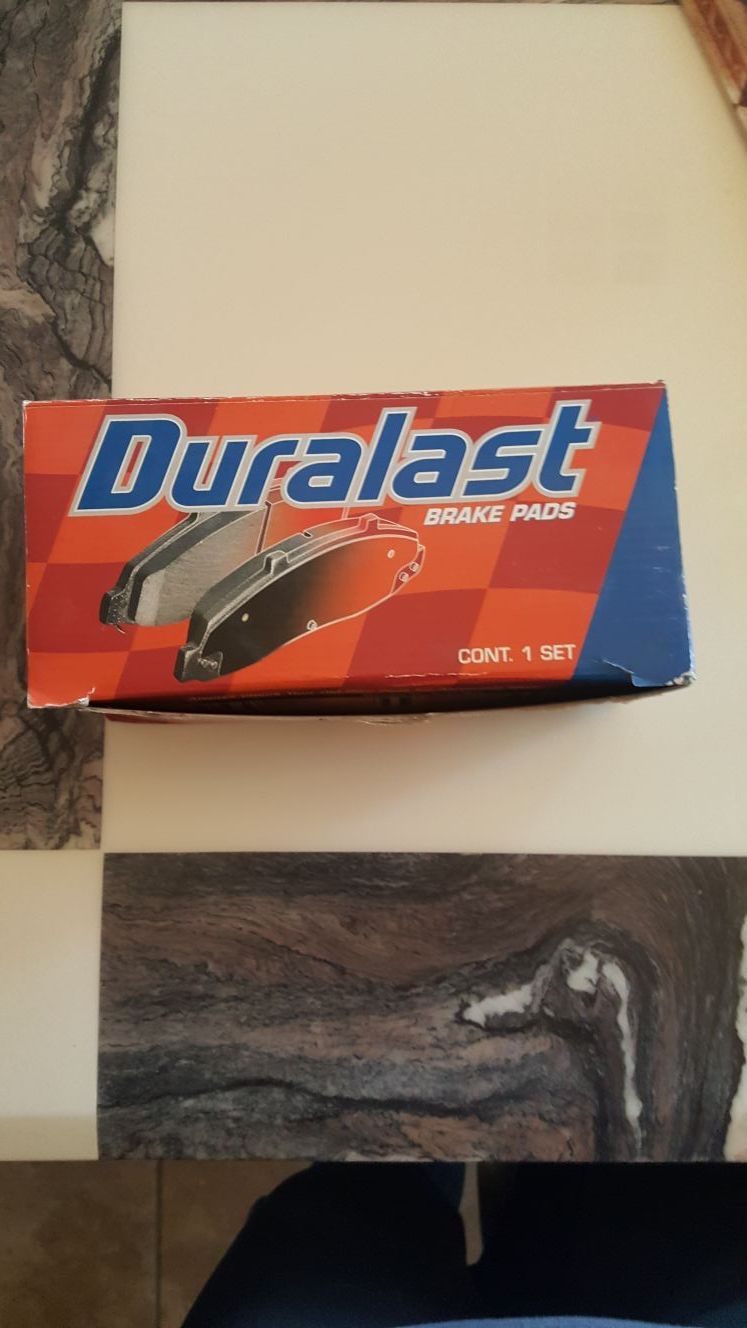 New Duralast brake pad MKD591