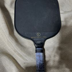 🏓 Electrum Pro Pickleball Paddle | USAPA Approved | Sleek Black 🏓