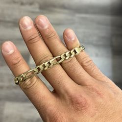 Fígaro bracelet 14k New 20 gm 7 inch
