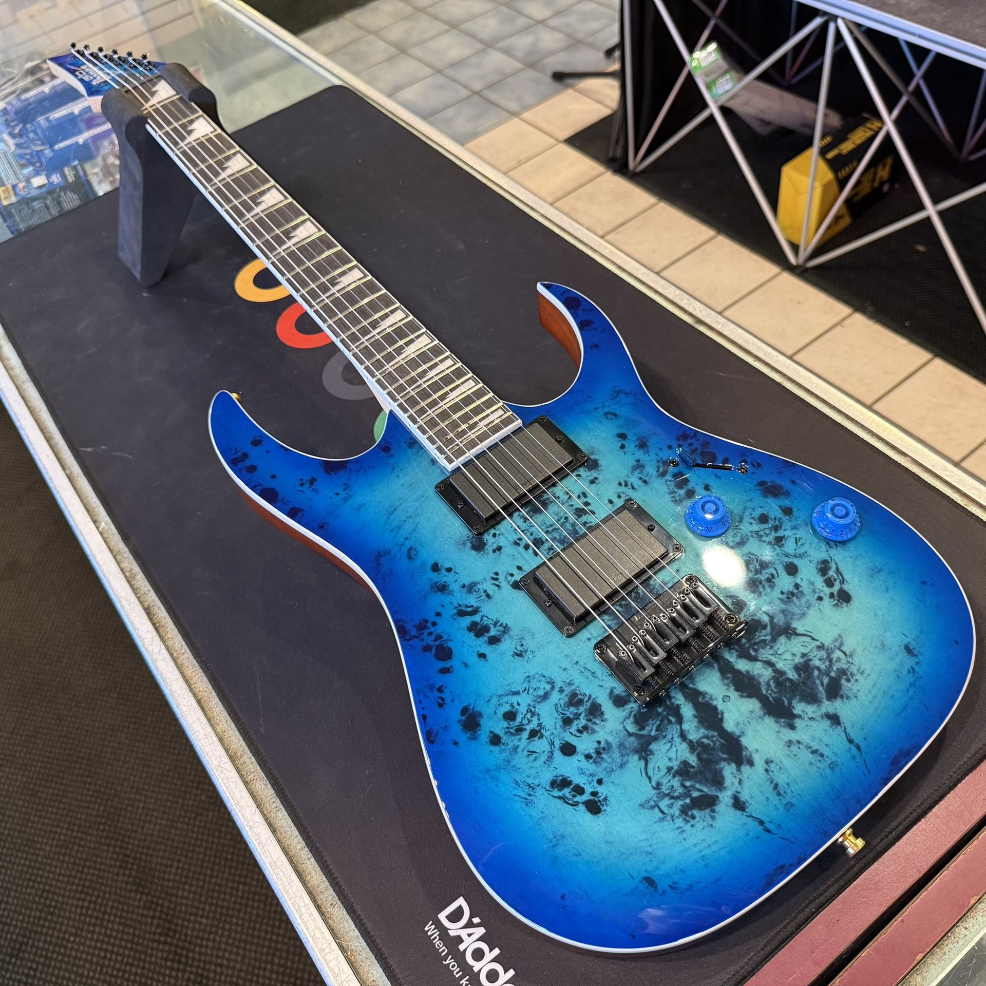 Ibanez GRGR221PA Aqua Burst Electric Guitar
