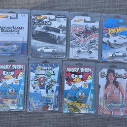 Hot Wheels Camaro, Mustang, Comet, Porsche, Real Riders.
