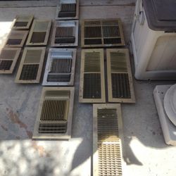 AC Grills Walls Ceiling