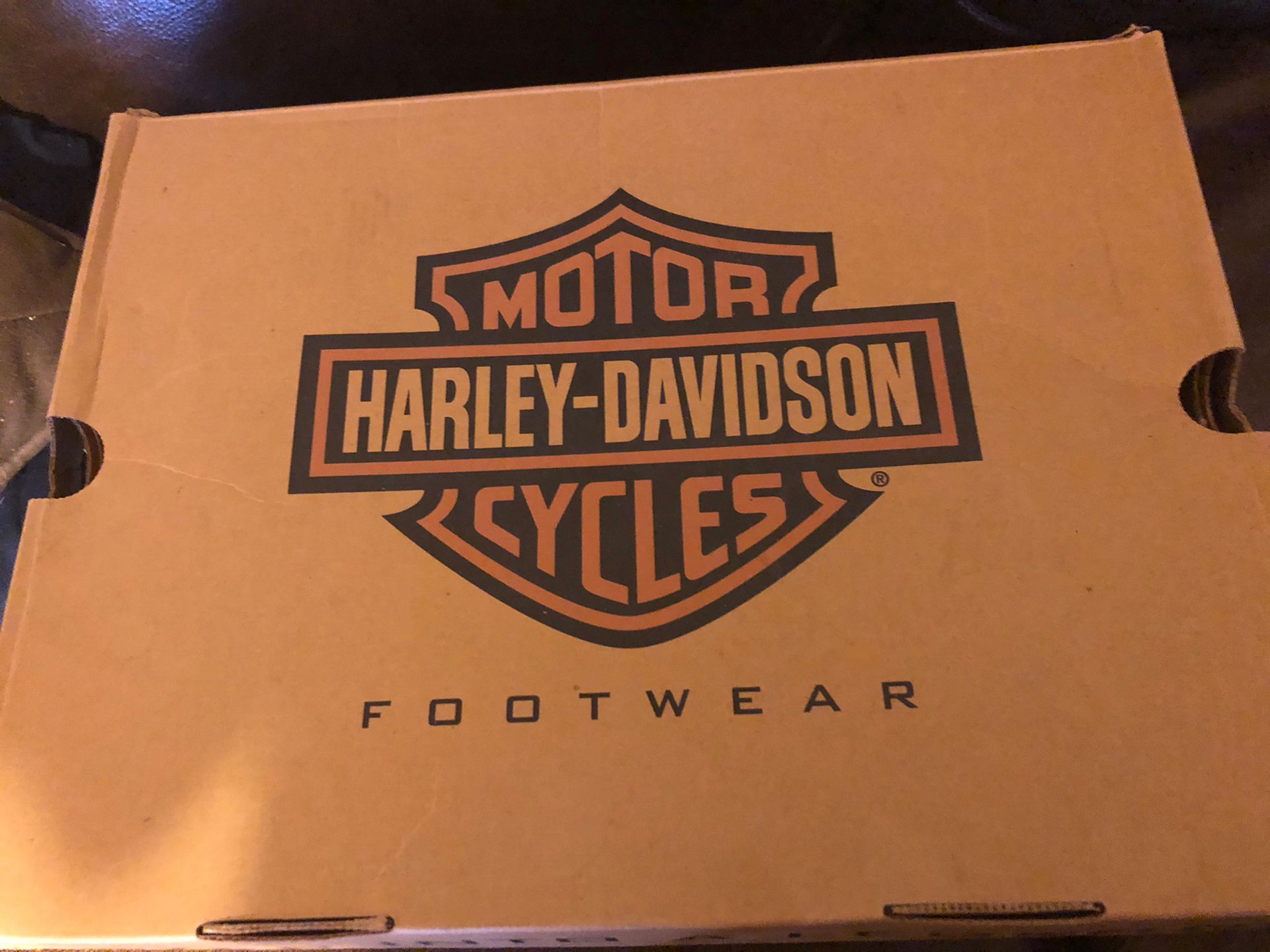 Harley  Davidson  Leather Harness Boots 