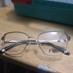Fish Rose Gold Glasses