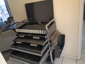 Sunex 5 drawer tool cart