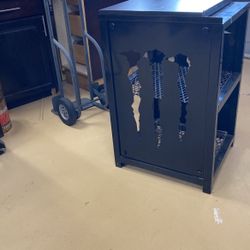 Monster Energy Mini Fridge Stand With Shelves