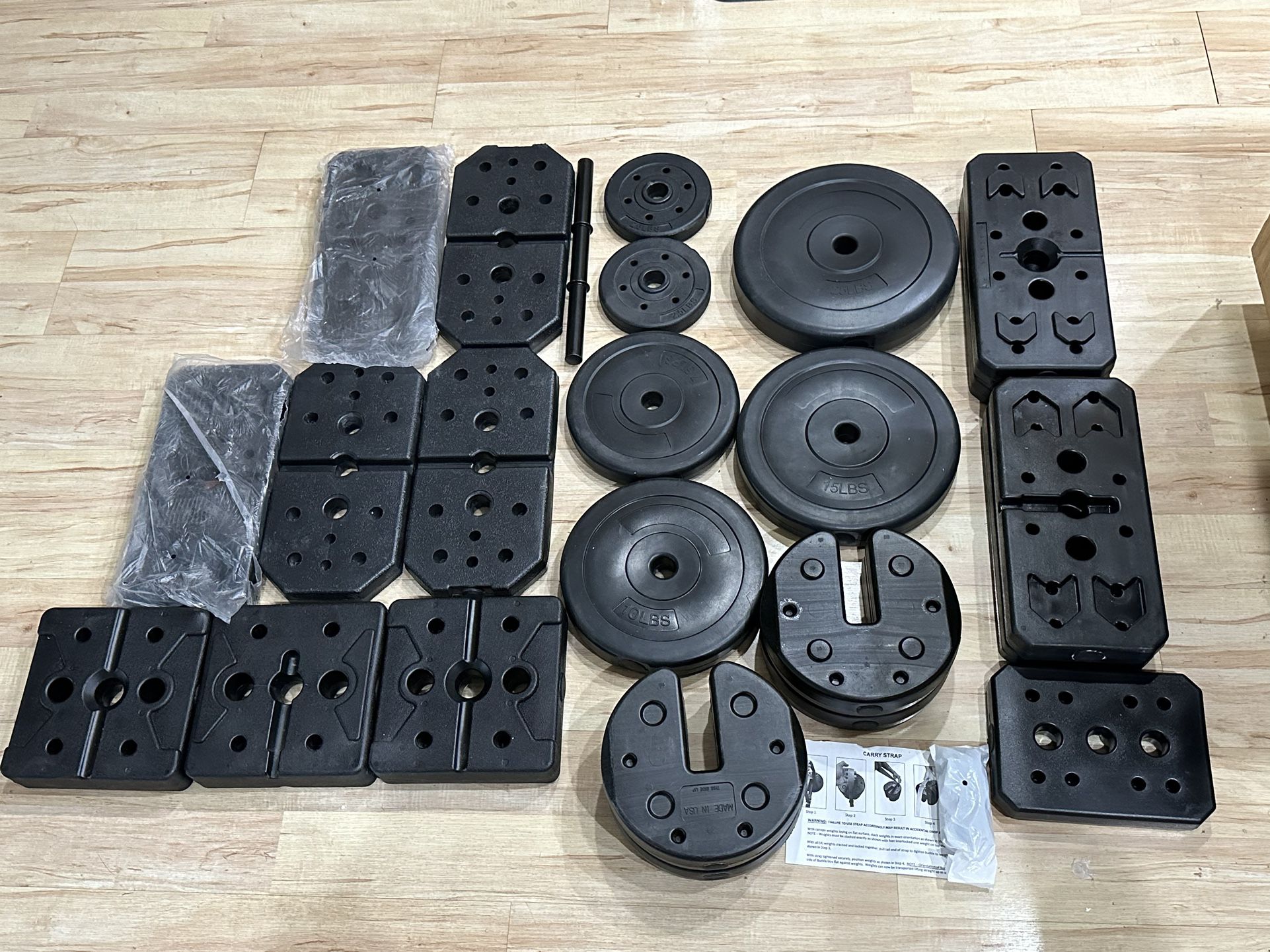 New Replacement Weights & Weight Plates for Exercise Equipment Gym Lifting