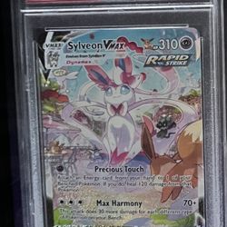 PSA 10 Evolving Skies Sylveon Secret Rare