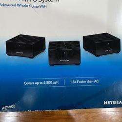 Netgear Nighthawk Mesh WiFi 6 Systems 