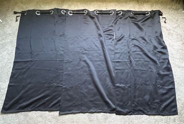 Black Out Curtains and Rod