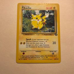 Pokémon Pikachu Card Basic Pokémon