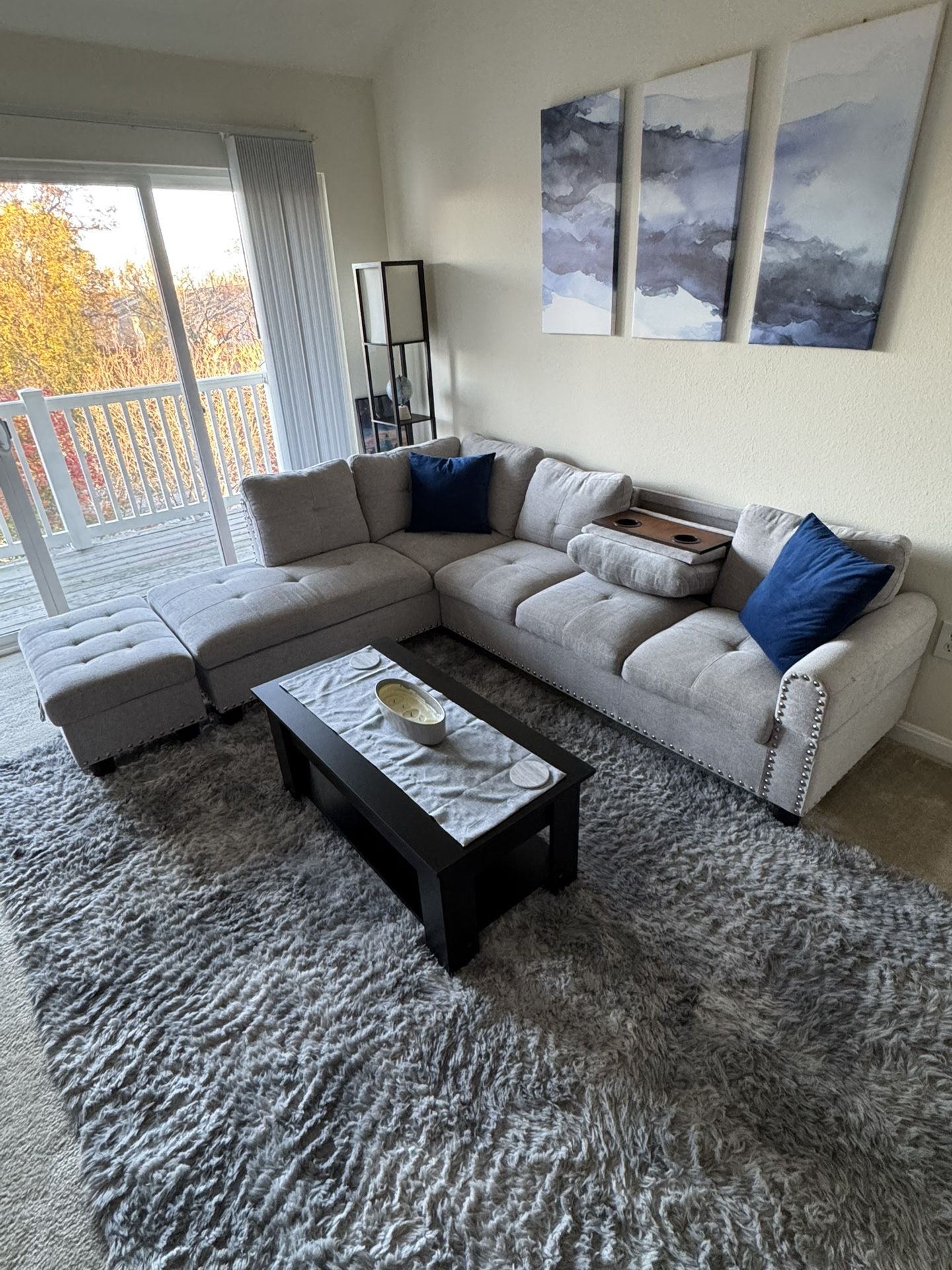 Sciortino 3 - Piece Upholstered Sectional