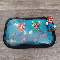 Nintendo Super Mario Game Storage Bag Travel Case 
