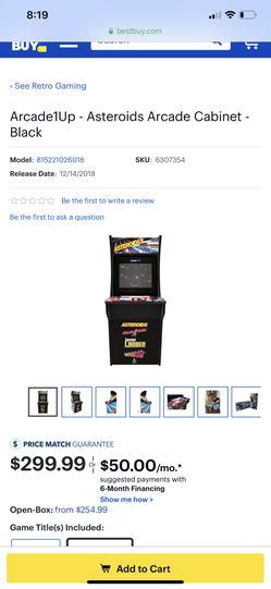 Arcade Atari Asteroid