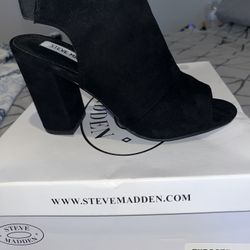 Steve Madden Black Heels Size 6 