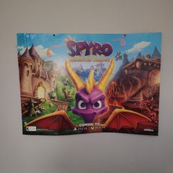 Spyro GameStop Promo Poster