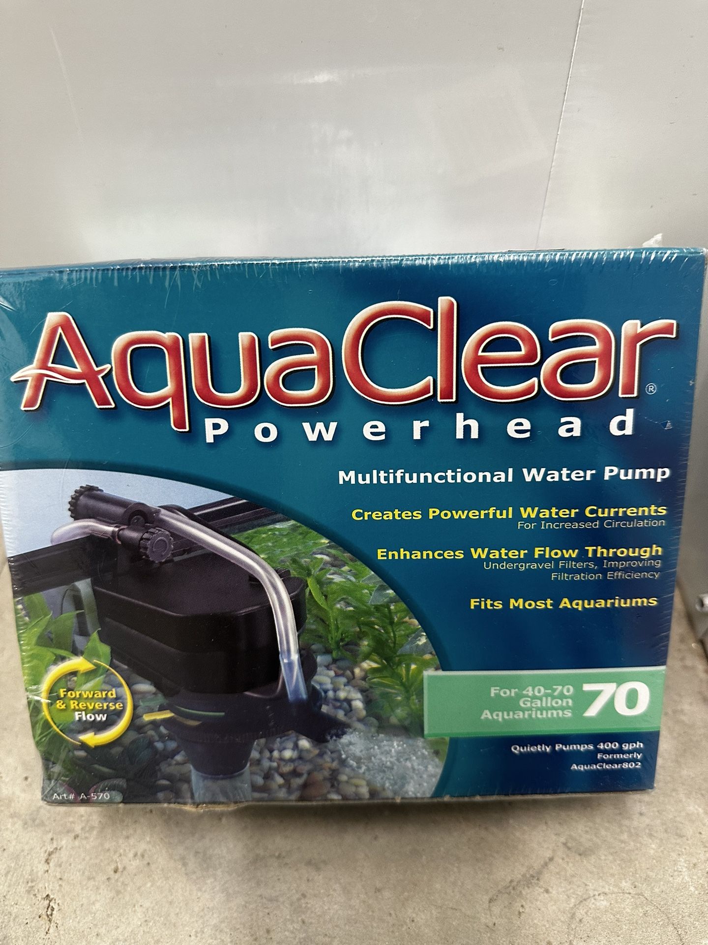 Fluval AquaClear Power Head Multifunctional Water Pump 70