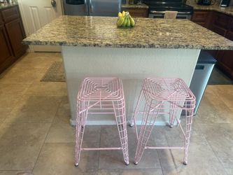 Pink Barstools